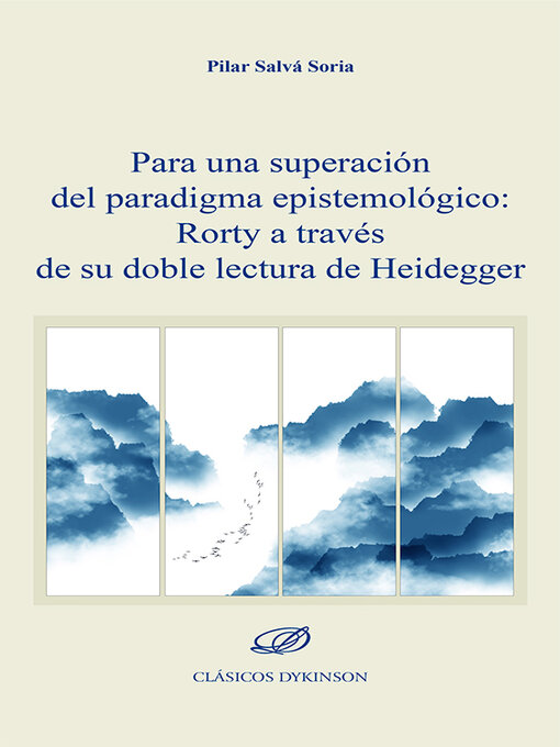 Title details for Para una superación del paradigma epistemológico by Pilar Salvá Soria - Available
